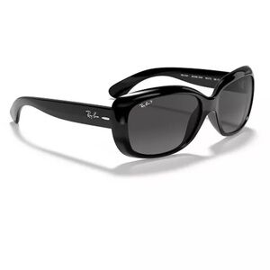 Jackie OHH black/grey Ray-Ban womans polarized glasses~NWOT